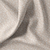 Coated  Cotton KAMAR Linen / White